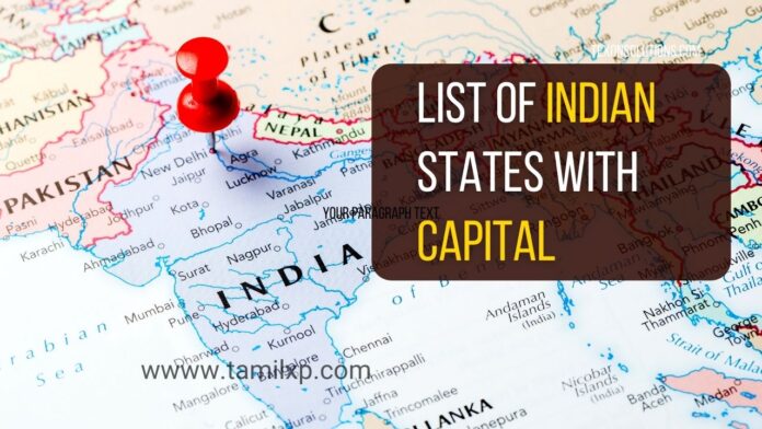 capital cities of india states